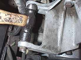 hammer out bushing