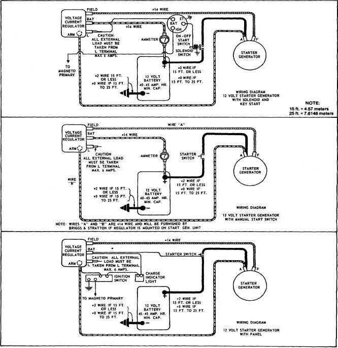 starter wiring diagram